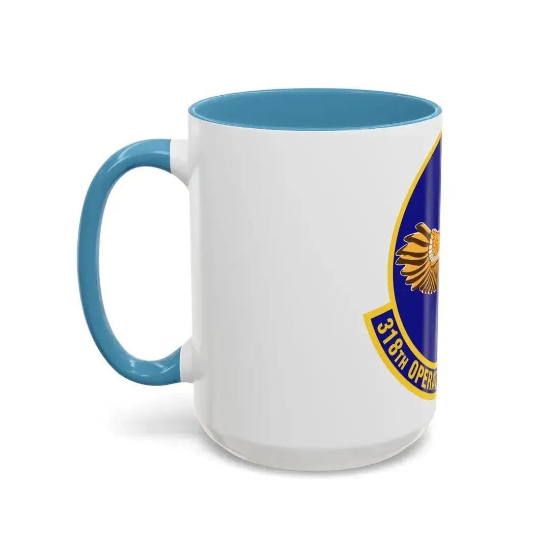 318th Operations Support Squadron (U.S. Air Force) Accent Coffee Mug - Go Mug Yourself
