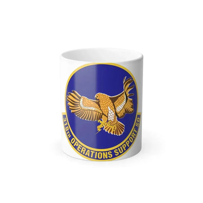 318th Operations Support Squadron (U.S. Air Force) Color Changing Coffee Mug 11oz - Go Mug Yourself