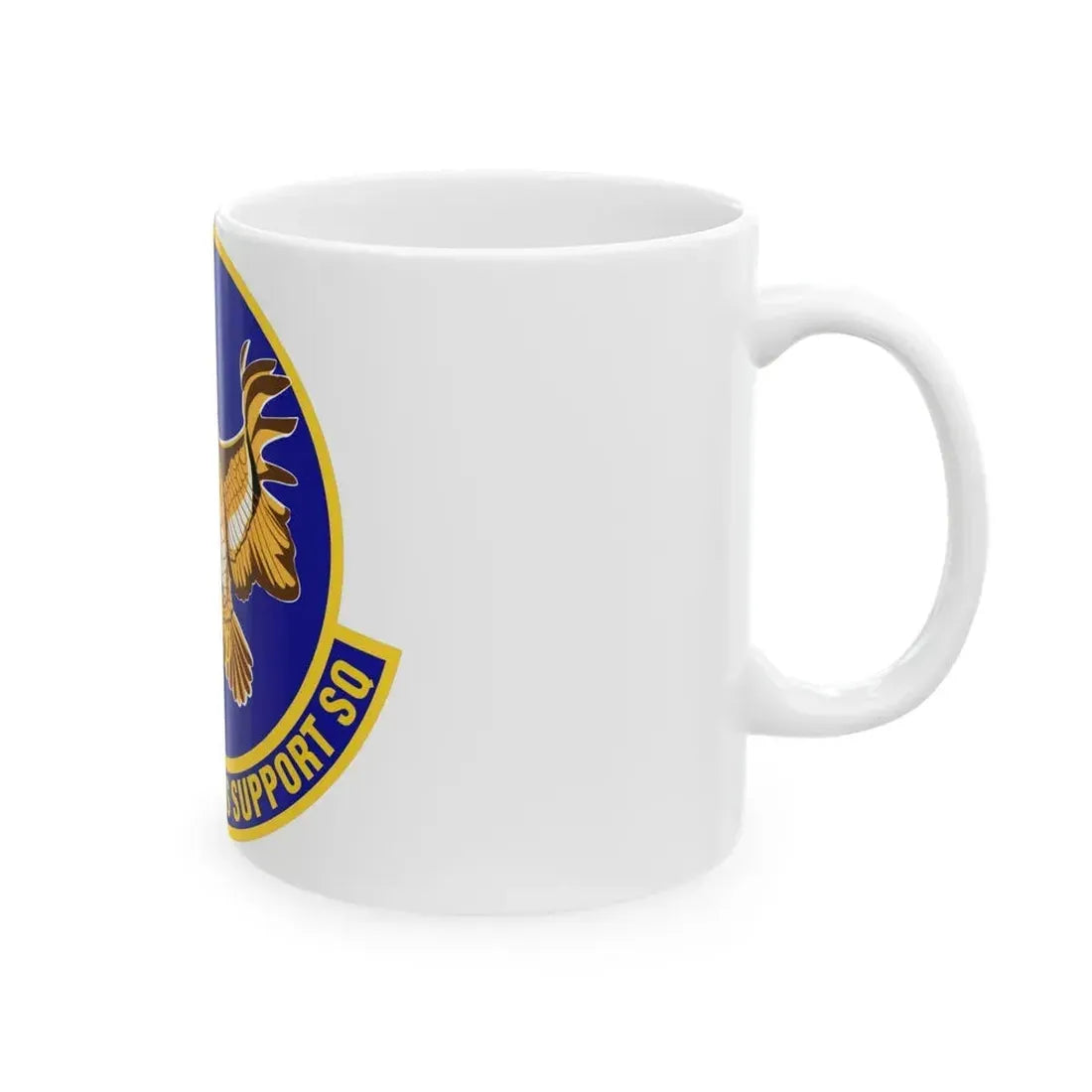 318th Operations Support Squadron (U.S. Air Force) White Coffee Mug - Go Mug Yourself
