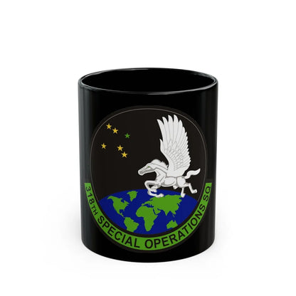 318th Special Operations Squadron (U.S. Air Force) Black Coffee Mug-11oz-Go Mug Yourself