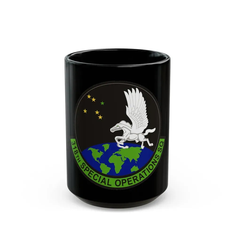 318th Special Operations Squadron (U.S. Air Force) Black Coffee Mug 15oz - Go Mug Yourself