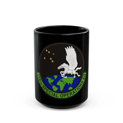 318th Special Operations Squadron (U.S. Air Force) Black Coffee Mug 15oz - Go Mug Yourself