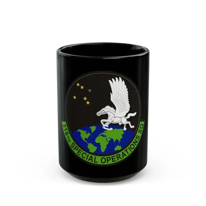 318th Special Operations Squadron (U.S. Air Force) Black Coffee Mug 15oz - Go Mug Yourself