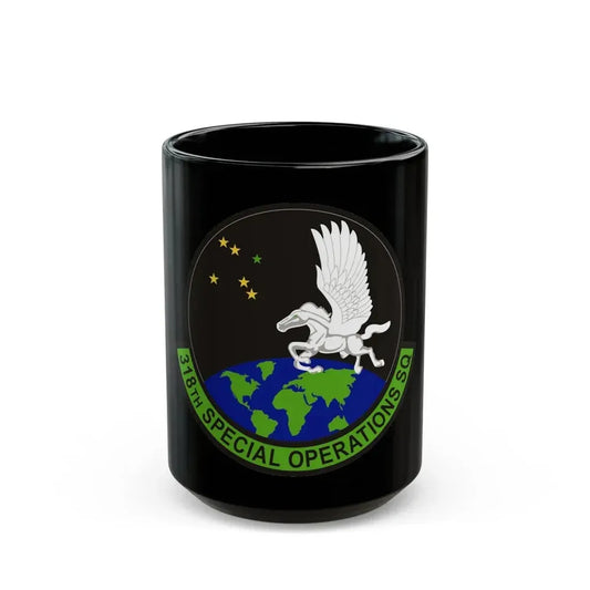 318th Special Operations Squadron (U.S. Air Force) Black Coffee Mug 15oz - Go Mug Yourself