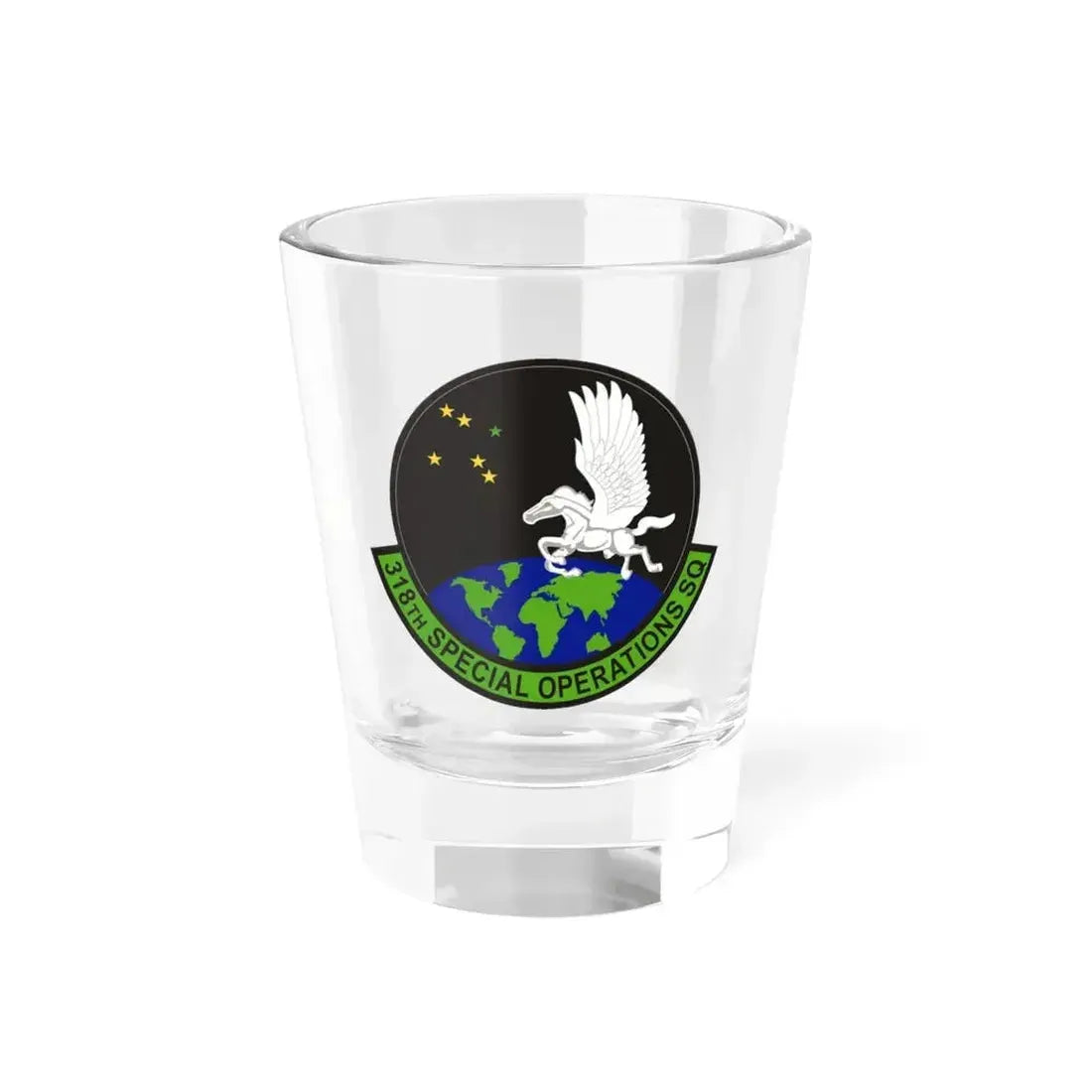 318th Special Operations Squadron (U.S. Air Force) Shot Glass 1.5oz 1.5oz - Go Mug Yourself