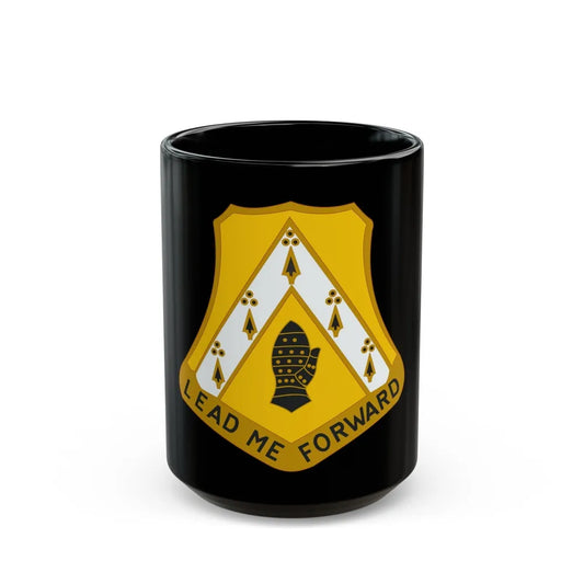 319 Cavalry Regiment (U.S. Army) Black Coffee Mug-15oz-Go Mug Yourself