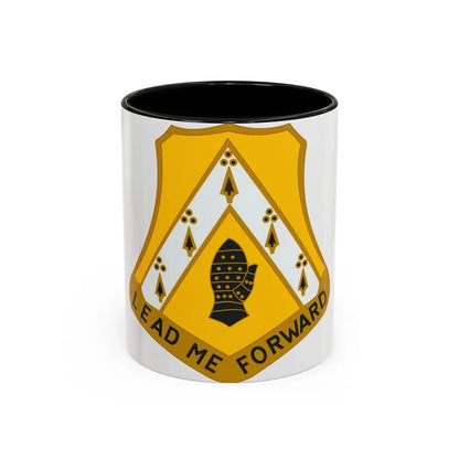319 Cavalry Regiment (U.S. Army) Accent Coffee Mug 11oz Black - Go Mug Yourself