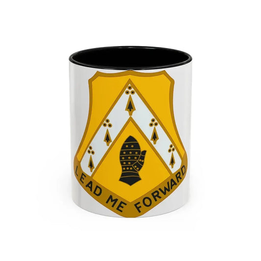 319 Cavalry Regiment (U.S. Army) Accent Coffee Mug 11oz Black - Go Mug Yourself