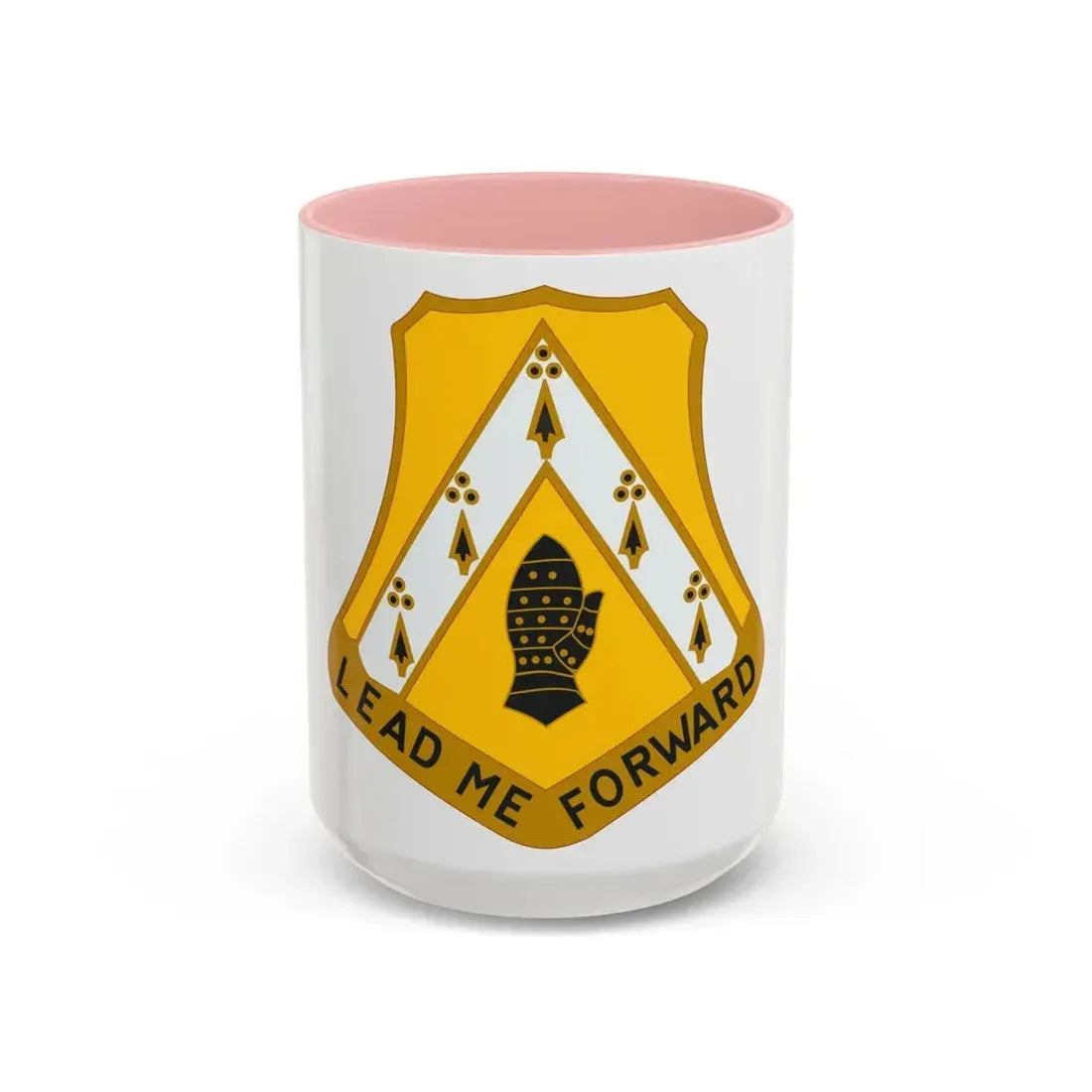 319 Cavalry Regiment (U.S. Army) Accent Coffee Mug 15oz Pink - Go Mug Yourself
