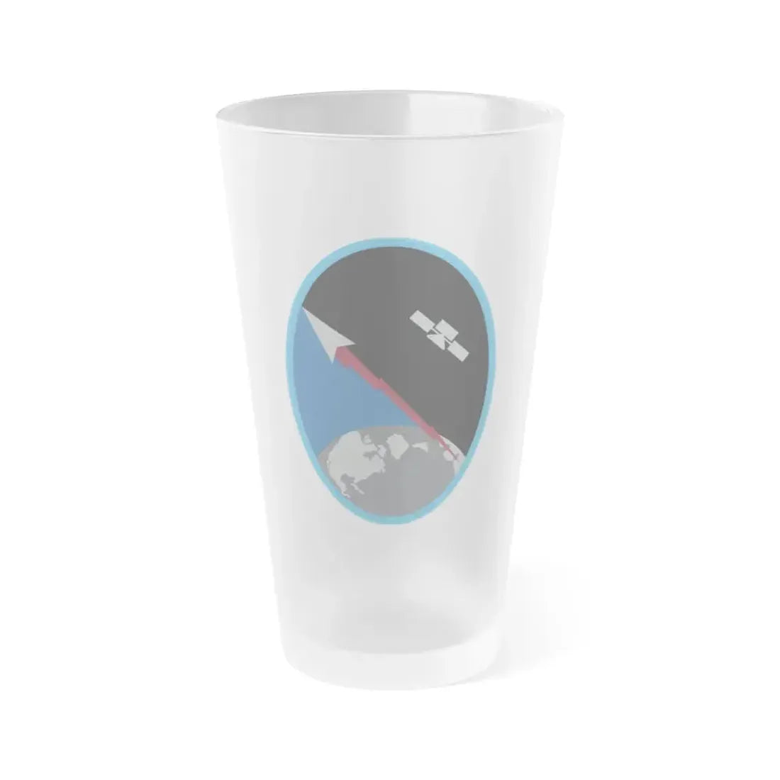 319 Combat Training Squadron (U.S. Space Force) Frosted Pint Glass 16oz Default Title - Go Mug Yourself
