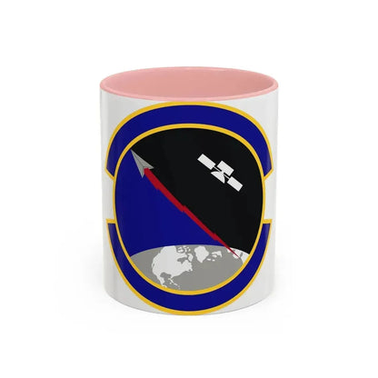 319 Combat Training Squadron USSF (U.S. Air Force) Accent Coffee Mug 11oz Pink - Go Mug Yourself