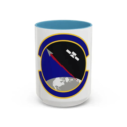 319 Combat Training Squadron USSF (U.S. Air Force) Accent Coffee Mug 15oz Light Blue - Go Mug Yourself
