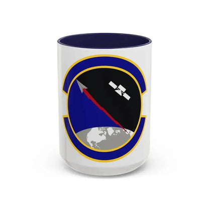 319 Combat Training Squadron USSF (U.S. Air Force) Accent Coffee Mug 15oz Navy - Go Mug Yourself