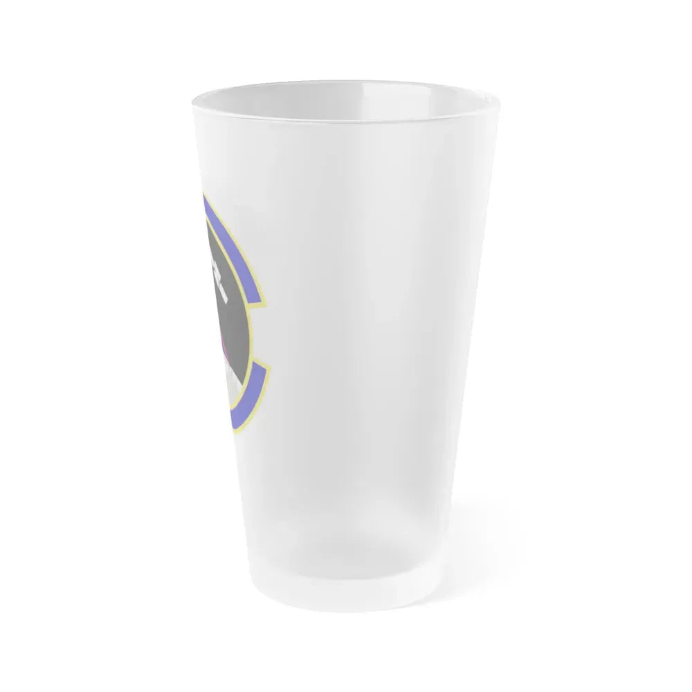 319 Combat Training Squadron USSF (U.S. Air Force) Frosted Pint Glass 16oz - Go Mug Yourself