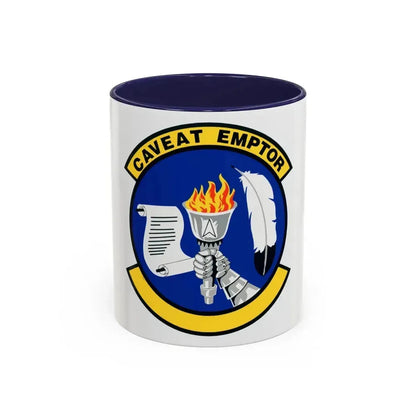 319 Contracting Squadron ACC (U.S. Air Force) Accent Coffee Mug 11oz Navy - Go Mug Yourself