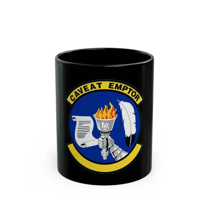 319 Contracting Squadron ACC (U.S. Air Force) Black Coffee Mug 11oz - Go Mug Yourself