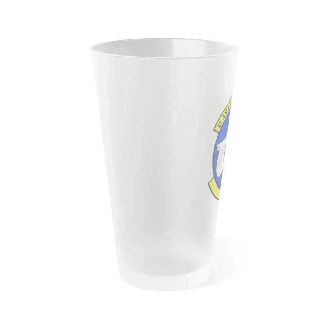 319 Contracting Squadron ACC (U.S. Air Force) Frosted Pint Glass 16oz - Go Mug Yourself