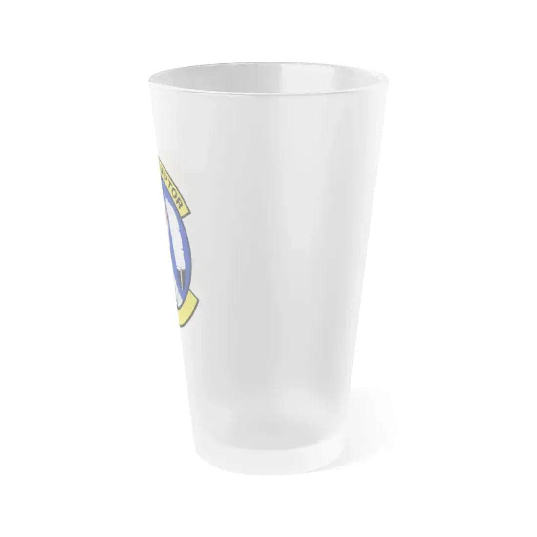 319 Contracting Squadron ACC (U.S. Air Force) Frosted Pint Glass 16oz - Go Mug Yourself