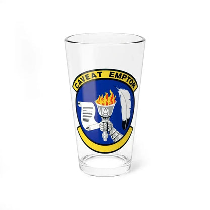 319 Contracting Squadron ACC (U.S. Air Force) Pint Glass 16oz 16oz - Go Mug Yourself