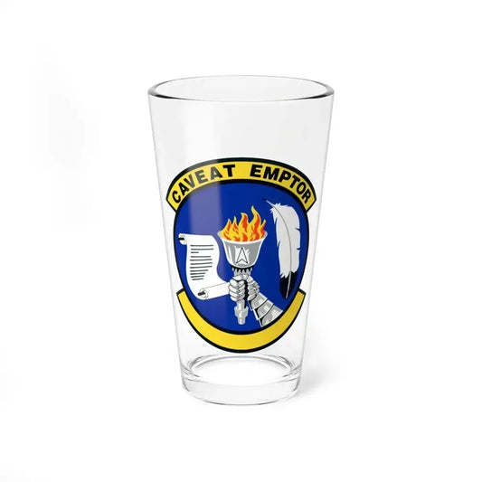 319 Contracting Squadron ACC (U.S. Air Force) Pint Glass 16oz 16oz - Go Mug Yourself