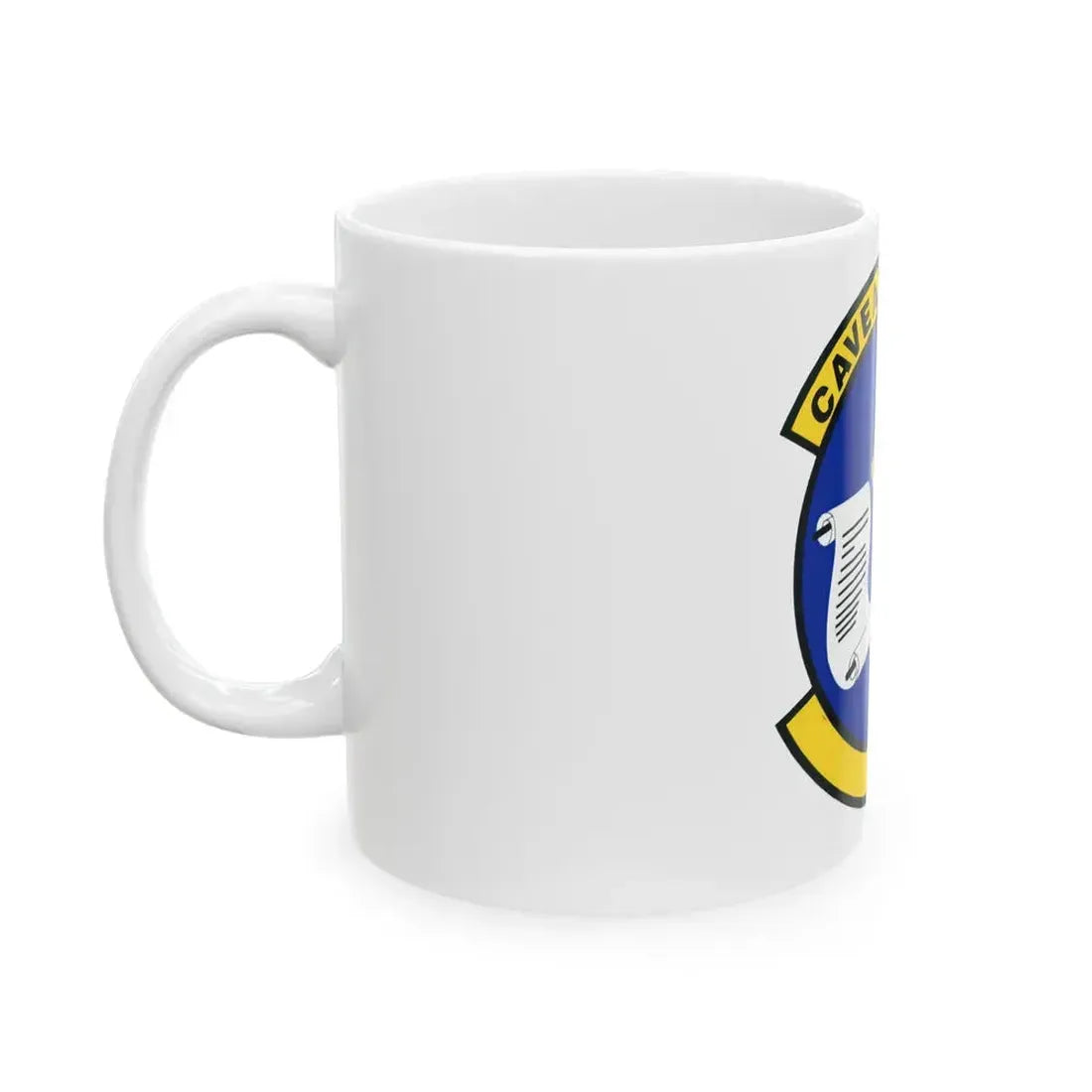 319 Contracting Squadron ACC (U.S. Air Force) White Coffee Mug - Go Mug Yourself