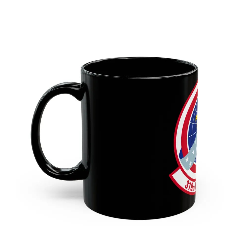 319 Missile Squadron AFGSC (U.S. Air Force) Black Coffee Mug-Go Mug Yourself