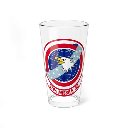 319 Missile Squadron AFGSC (U.S. Air Force) Pint Glass 16oz-16oz-Go Mug Yourself