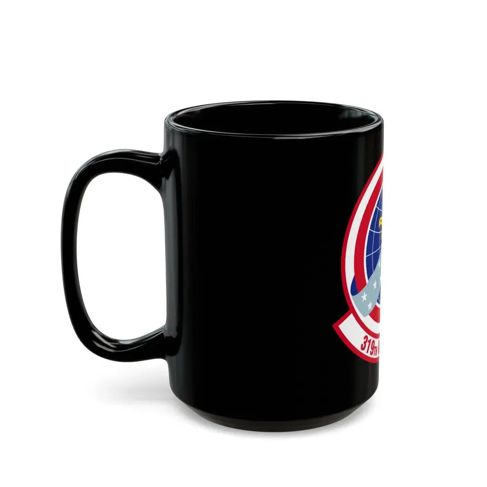 319 Missile Squadron AFGSC (U.S. Air Force) Black Coffee Mug - Go Mug Yourself