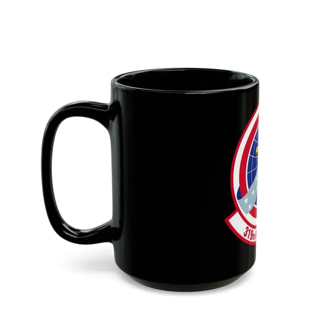 319 Missile Squadron AFGSC (U.S. Air Force) Black Coffee Mug - Go Mug Yourself