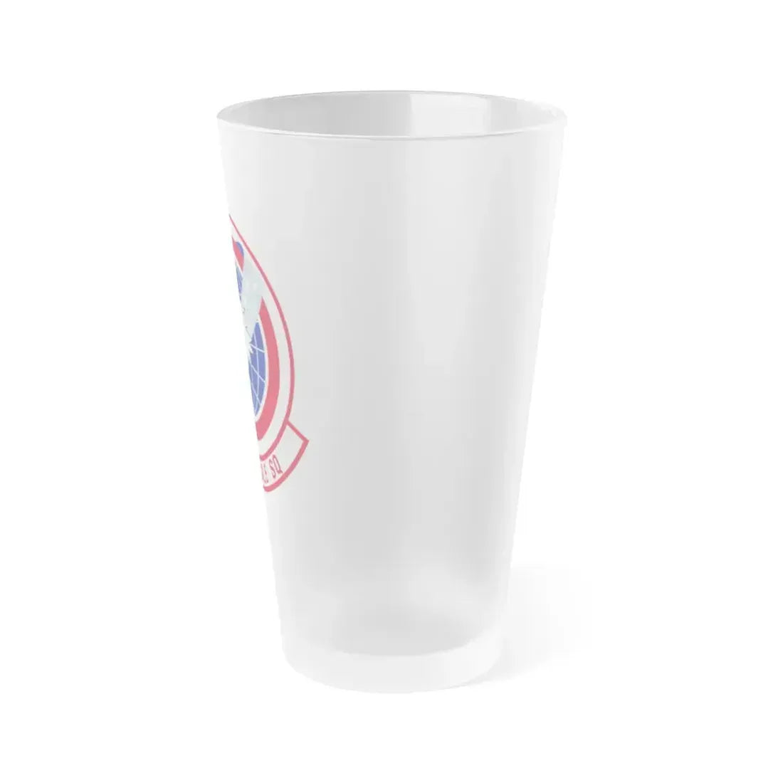 319 Missile Squadron AFGSC (U.S. Air Force) Frosted Pint Glass 16oz - Go Mug Yourself