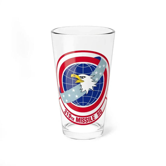 319 Missile Squadron AFGSC (U.S. Air Force) Pint Glass 16oz 16oz - Go Mug Yourself