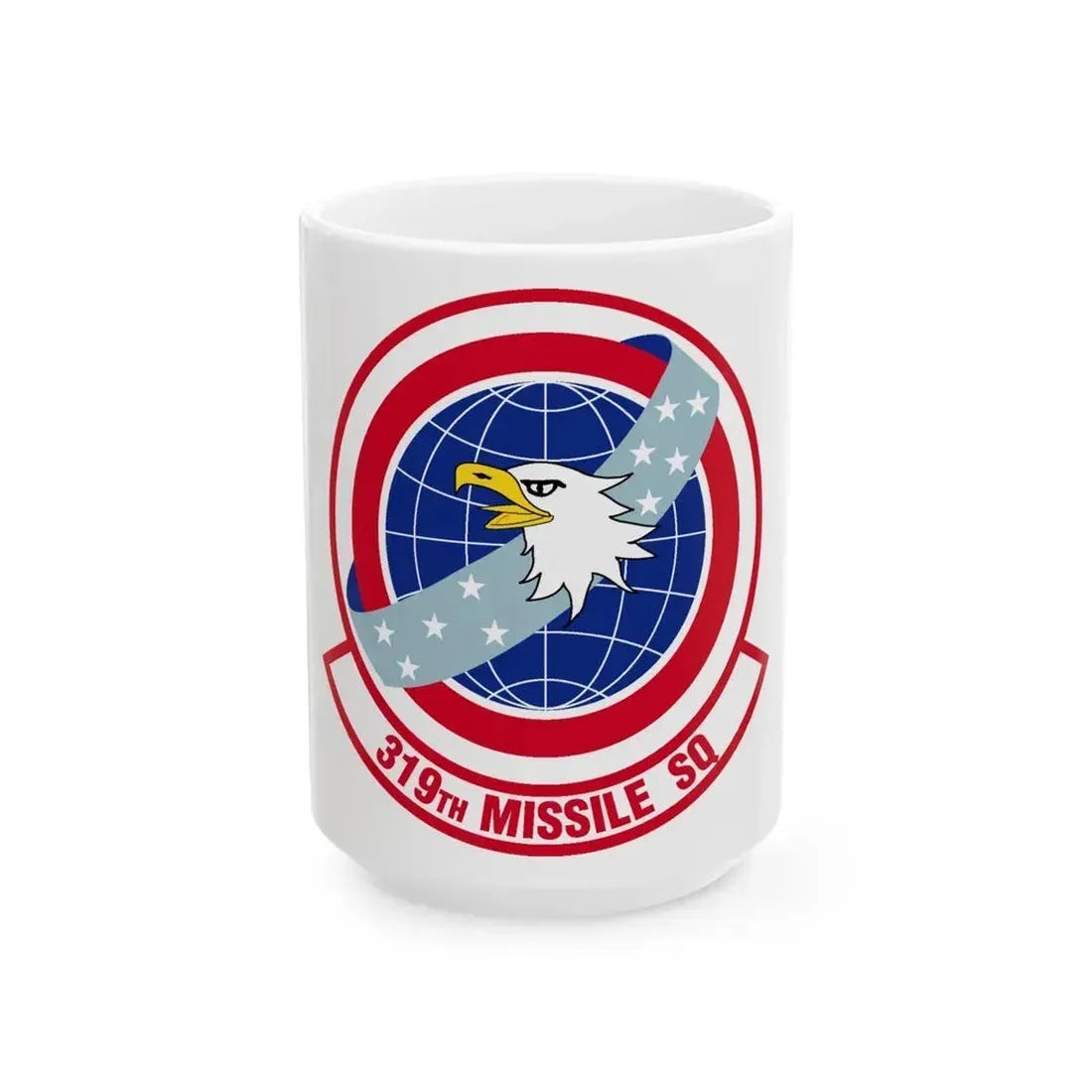 319 Missile Squadron AFGSC (U.S. Air Force) White Coffee Mug 15oz - Go Mug Yourself
