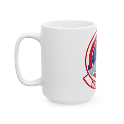 319 Missile Squadron AFGSC (U.S. Air Force) White Coffee Mug - Go Mug Yourself