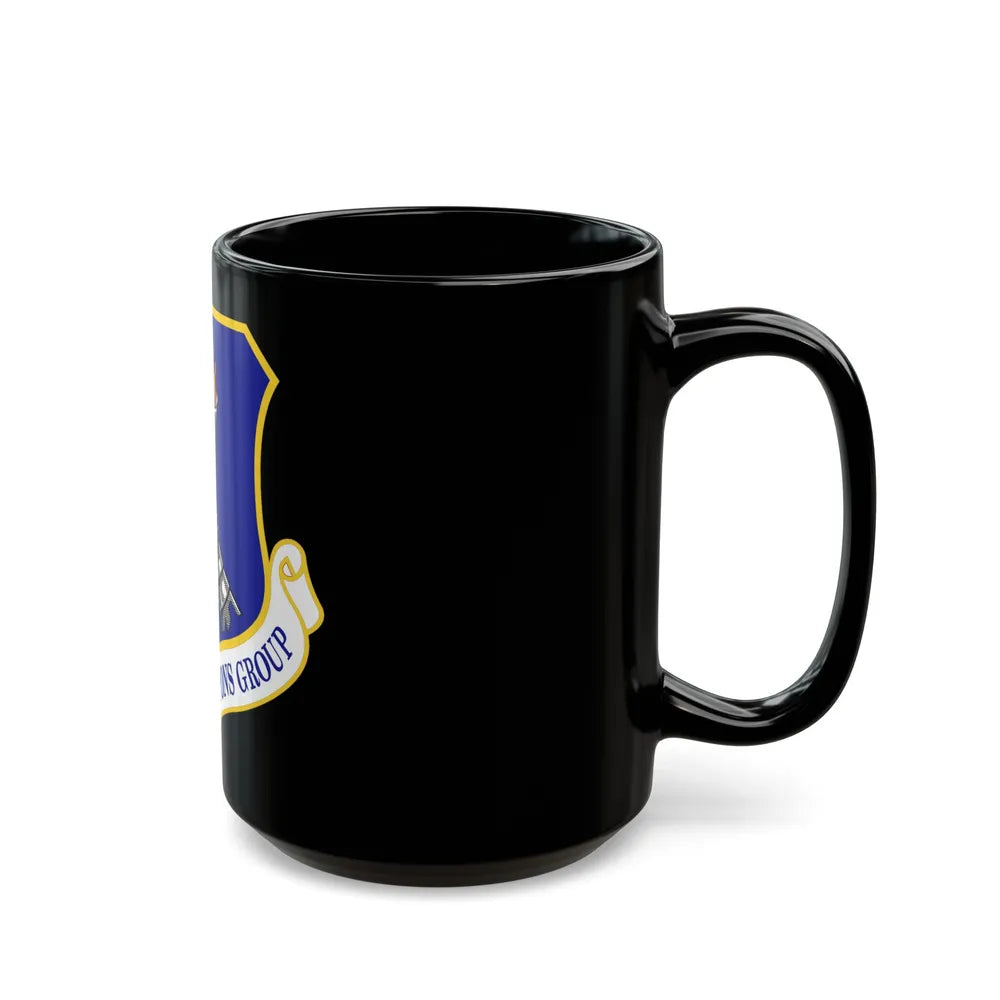 319 Operations Group ACC (U.S. Air Force) Black Coffee Mug-Go Mug Yourself