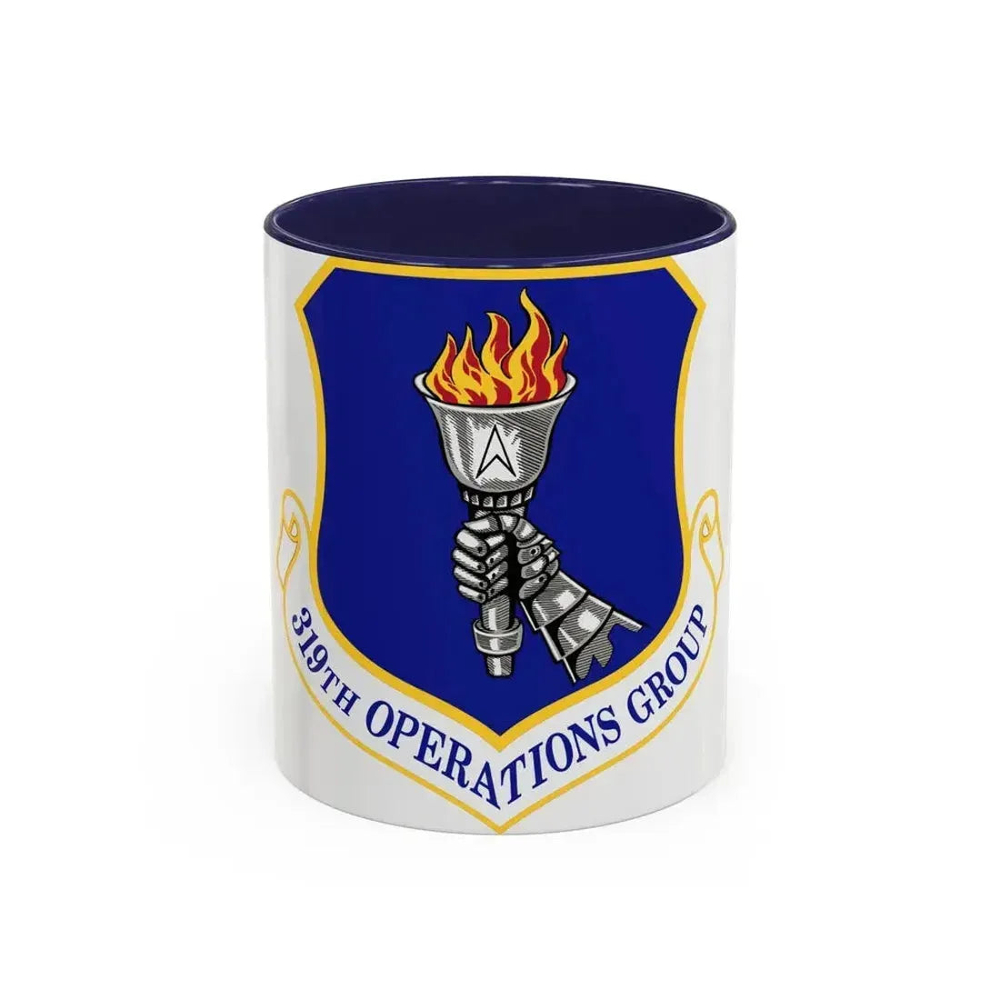 319 Operations Group ACC (U.S. Air Force) Accent Coffee Mug 11oz Navy - Go Mug Yourself