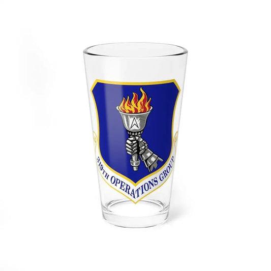 319 Operations Group ACC (U.S. Air Force) Pint Glass 16oz 16oz - Go Mug Yourself