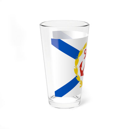 Russia Flag commander 2000 staff (Russia) Pint Glass 16oz