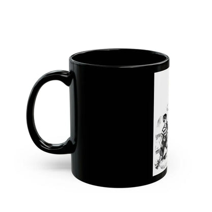 Drake's Drum, Liberty magazine, June 14, 1941 - Black Coffee Mug-Go Mug Yourself