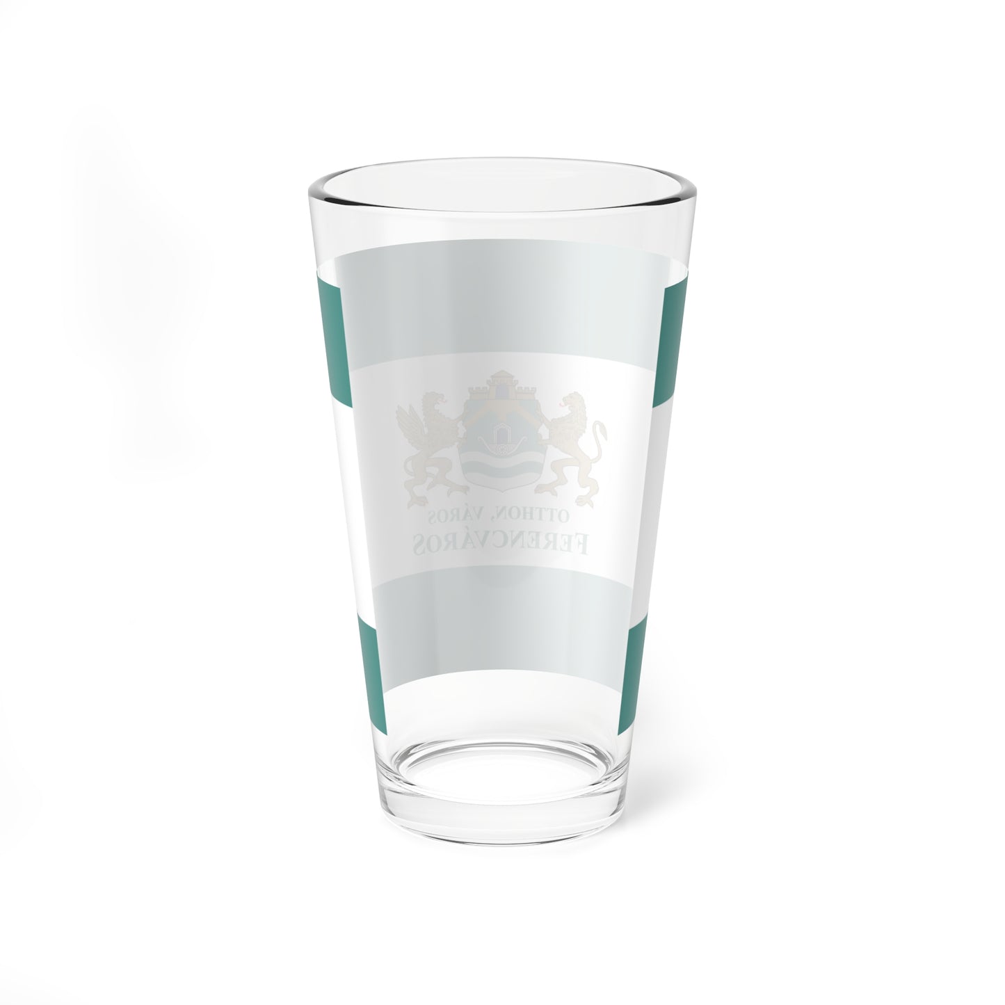 Flag of the 9th District of Budapest 2015-2020 (Hungary) Pint Glass 16oz