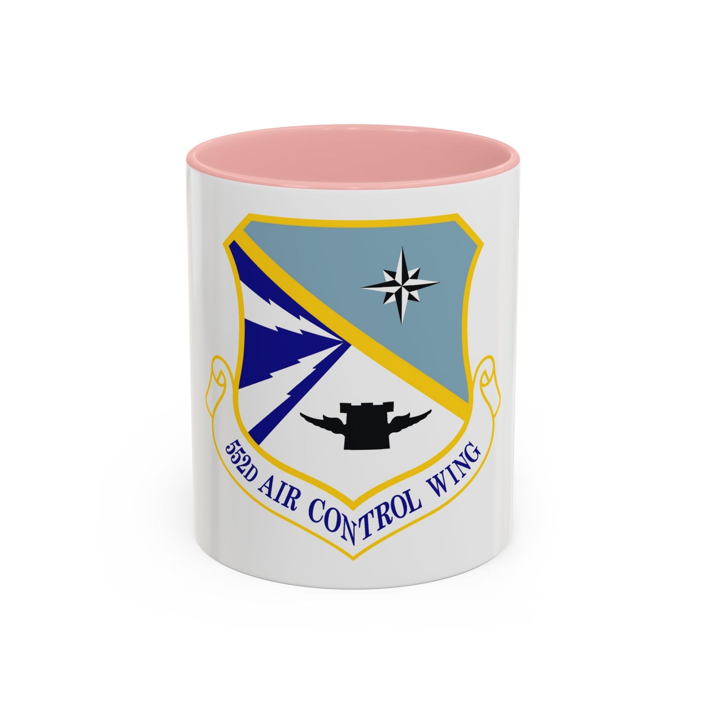 552d Air Control Wing (U.S. Air Force) Accent Coffee Mug