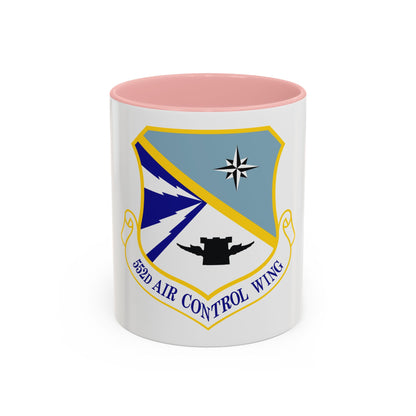 552d Air Control Wing (U.S. Air Force) Accent Coffee Mug