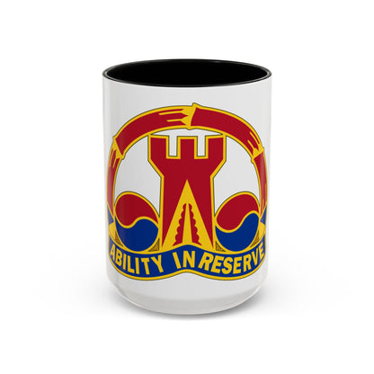 248 Engineer Battalion (U.S. Army) Accent Coffee Mug