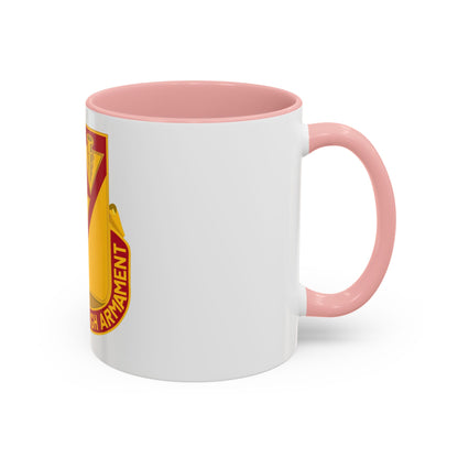 411 Ordnance Battalion (U.S. Army) Accent Coffee Mug
