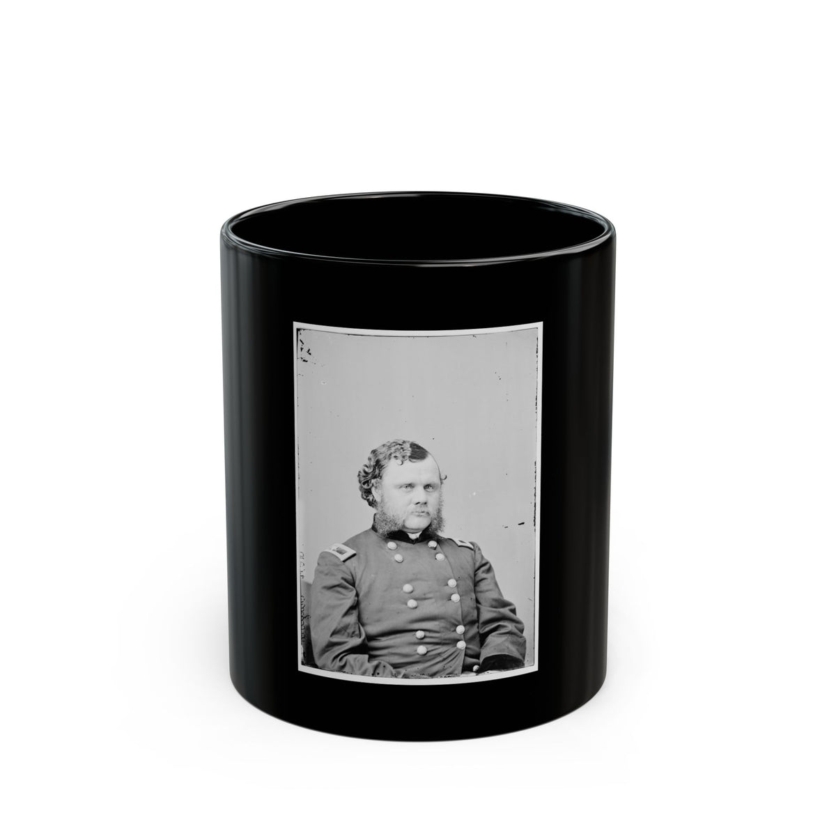 Brig. Gen. Robert O. Tyler (U.S. Civil War) Black Coffee Mug