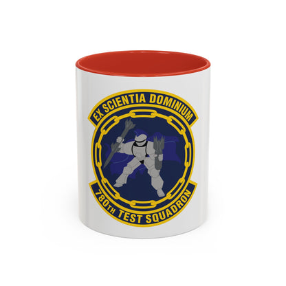 780th Test Squadron (U.S. Air Force) Accent Coffee Mug