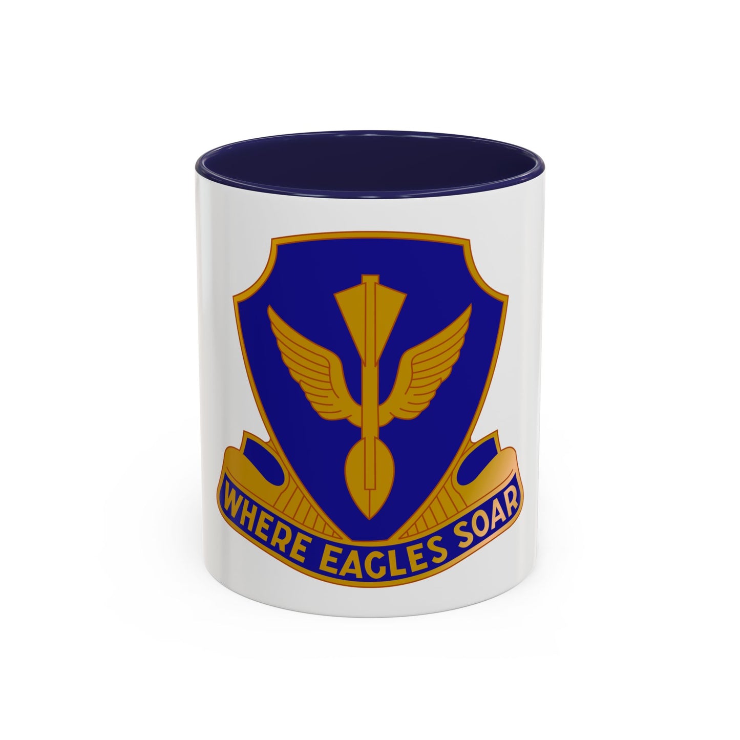 132 Aviation Regiment (U.S. Army) Accent Coffee Mug
