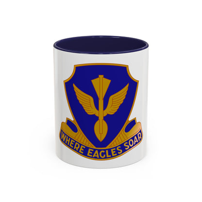 132 Aviation Regiment (U.S. Army) Accent Coffee Mug
