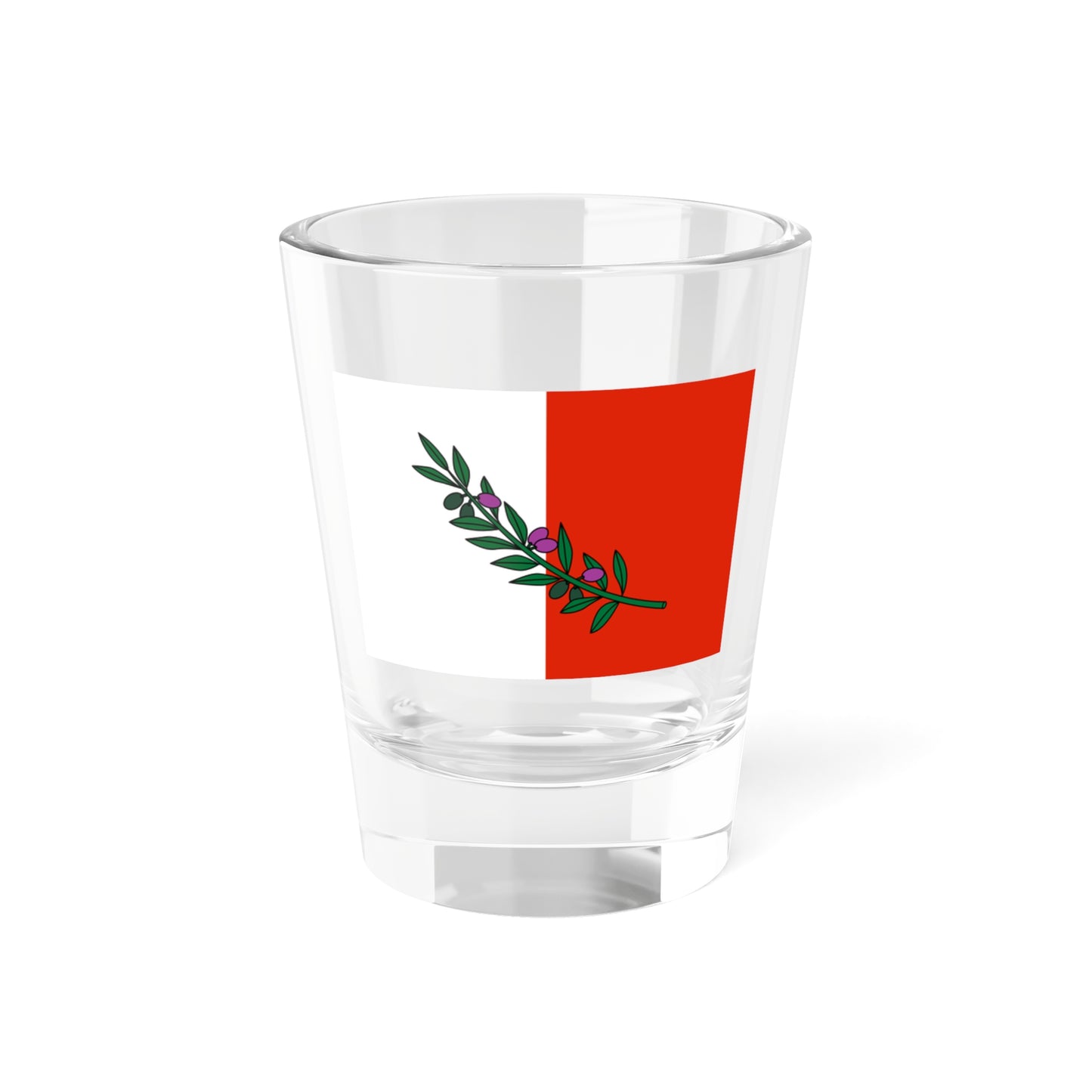 Flag of Rabat Malta - Shot Glass 1.5oz