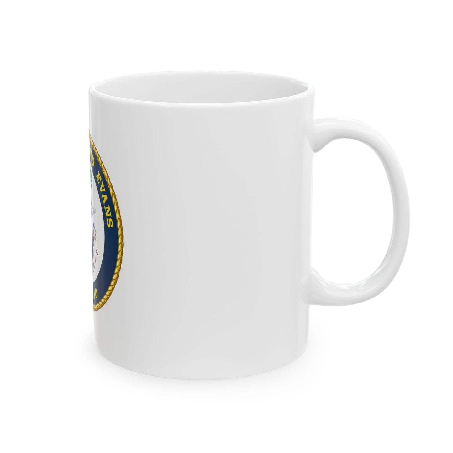 USCGC Raymond Evans WPC 1110 (U.S. Coast Guard) White Coffee Mug