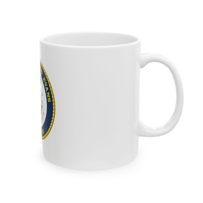 USCGC Raymond Evans WPC 1110 (U.S. Coast Guard) White Coffee Mug
